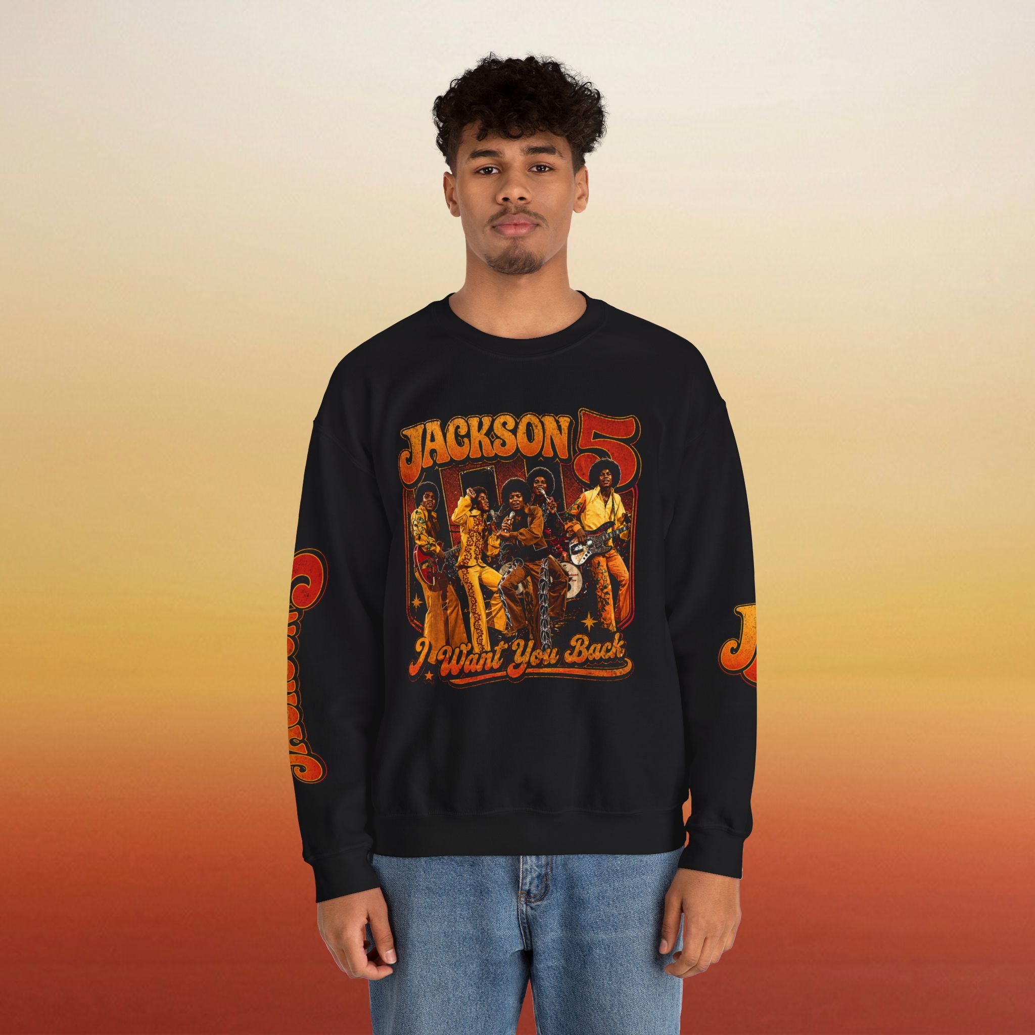 Jackson 5 “I Want You Back” Retro Crewneck Sweatshirt