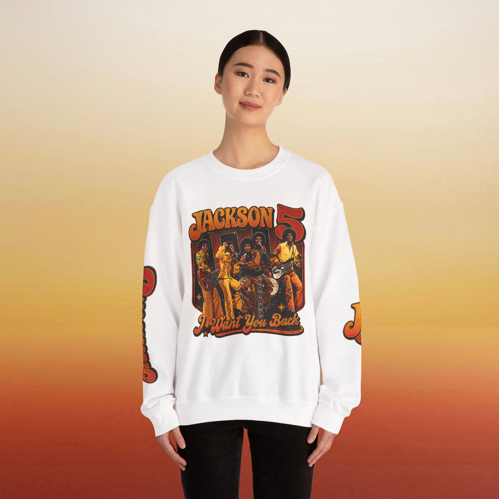 Jackson 5 “I Want You Back” Retro Crewneck Sweatshirt