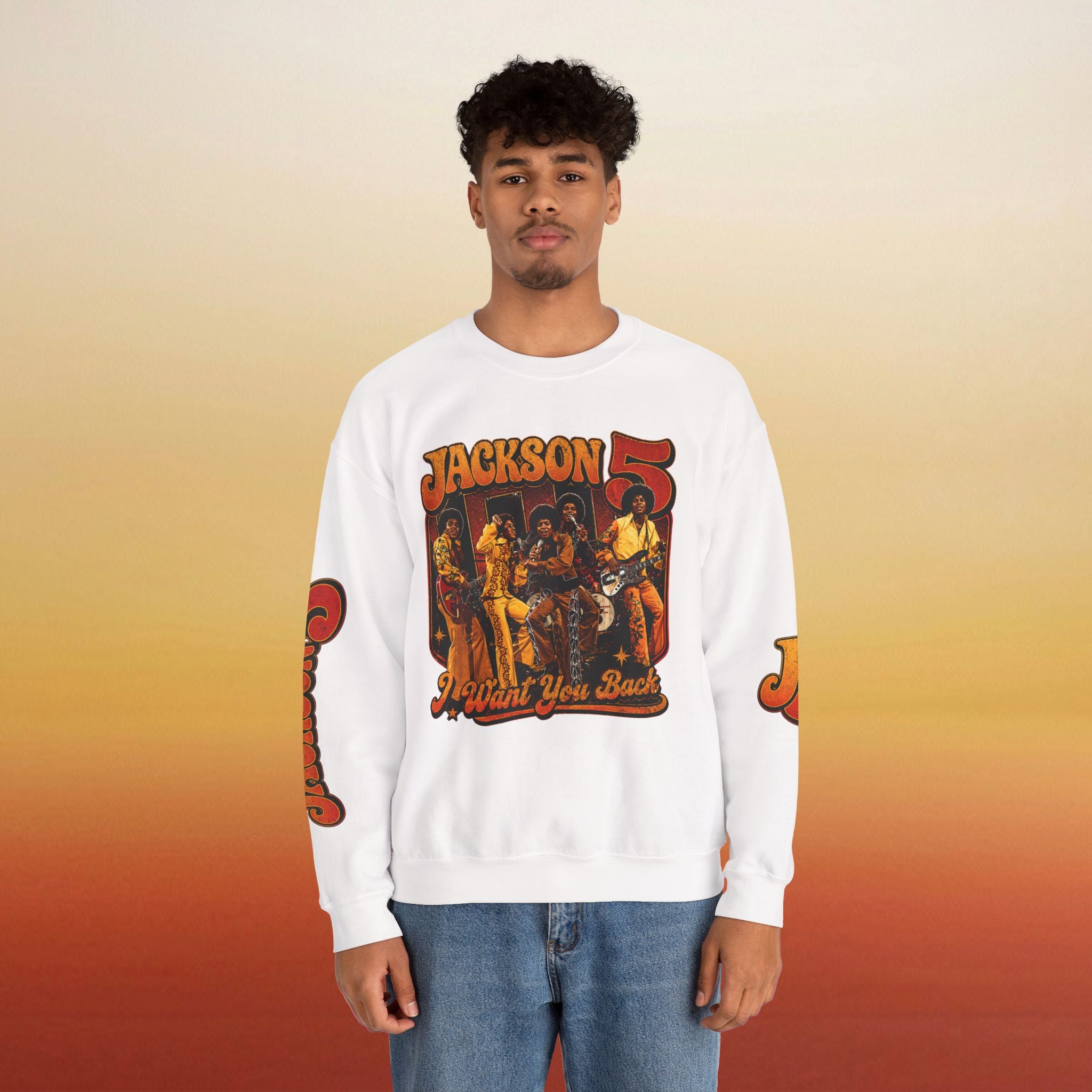 Jackson 5 “I Want You Back” Retro Crewneck Sweatshirt