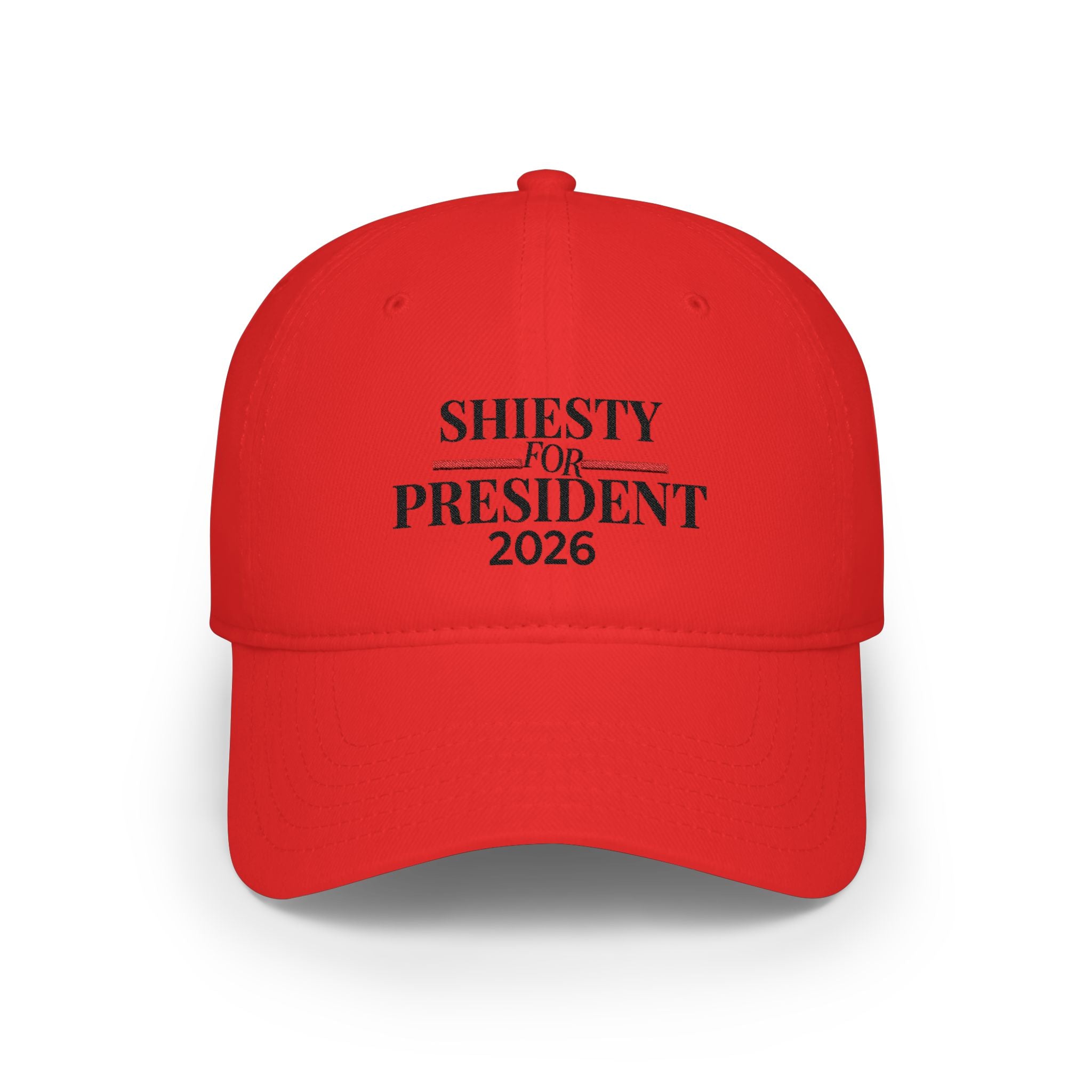 Shiesty for President 2026 Baseball Cap | Political Satire, Embroidered