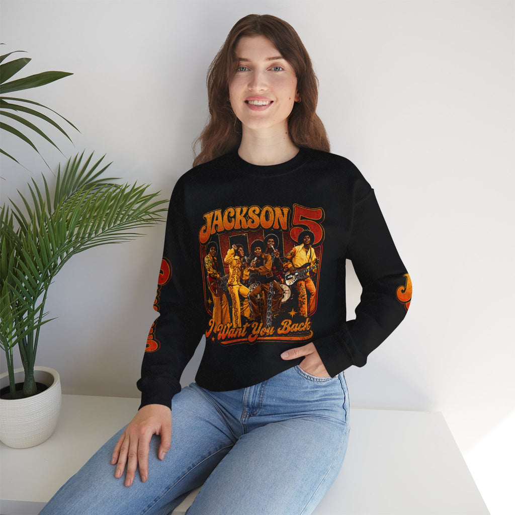 Jackson 5 “I Want You Back” Retro Crewneck Sweatshirt