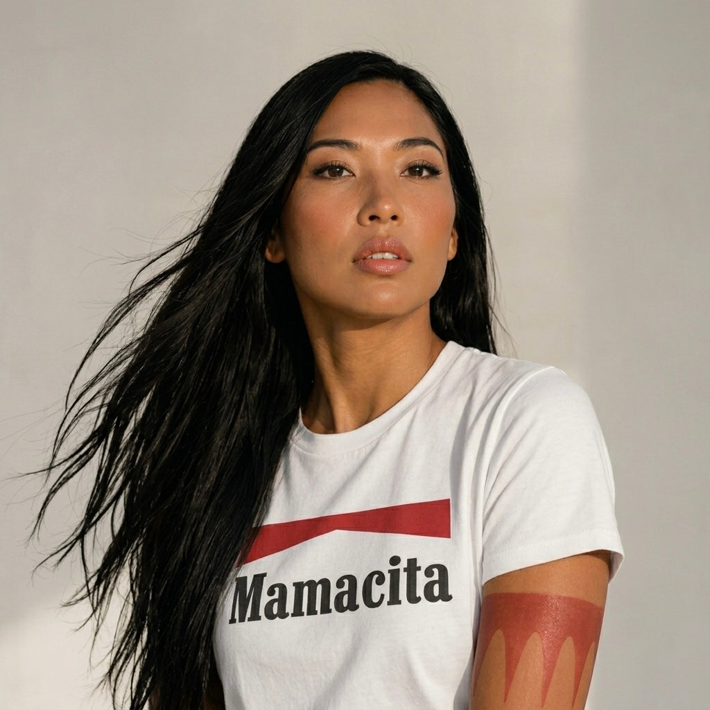 Mamacita Vintage Graphic Tee | Mom Shirt| Vintage Red Bar Graphic Tee | Stylish Mom Gift Outfit | Latina